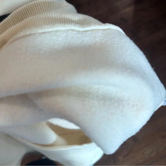 Women's White Hoodie - Picture 11 of 11